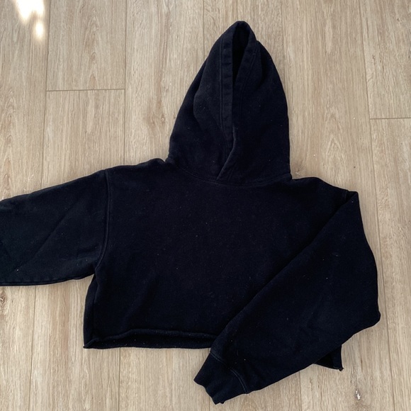 TNA Cozy Fleece Cropped Hoodie - Picture 3 of 5